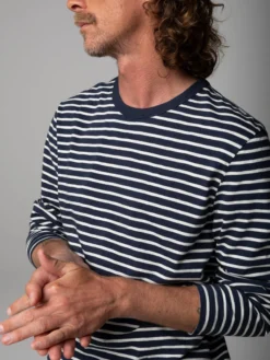 Men's Channel Stripe Long Sleeve T-Shirt