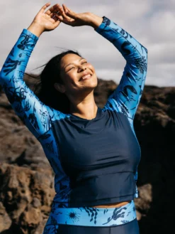 Women's Aurora Long Sleeve Rash Vest