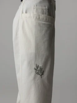Women's Floral Marine Croft Workwear Barrel Trouser