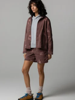 Women's Floral Marine Yarrel Printed Jacket
