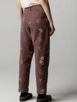 Women's Floral Marine Yarrel Printed Trouser