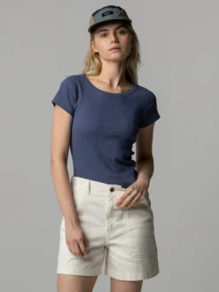 Women's Powes Ribbed T-Shirt